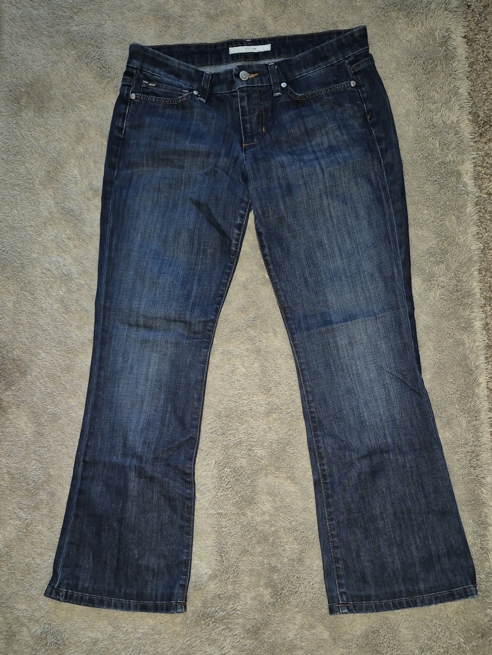 Joe's Jeans Dark Blue Wide Leg Jeans